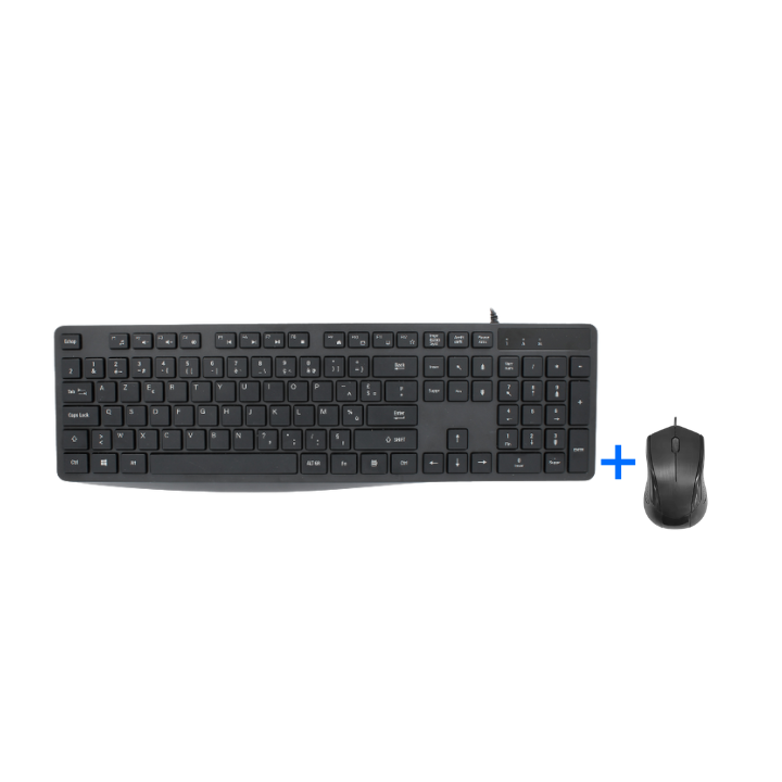 Clavier et souris avec fil